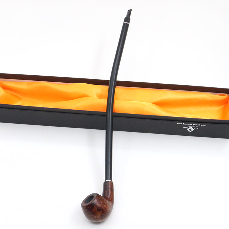 Smoker Box Wood Chip - Porta-cigarro de madeira clássica, grande, elegante,
