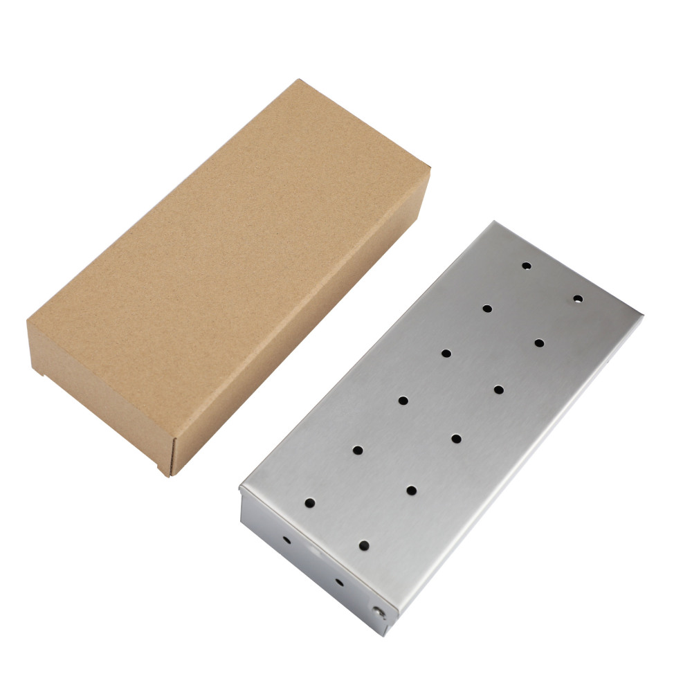 Caixa Defumadora de Aço Inoxid - Smoker Box Wood Chip avaliação e preço