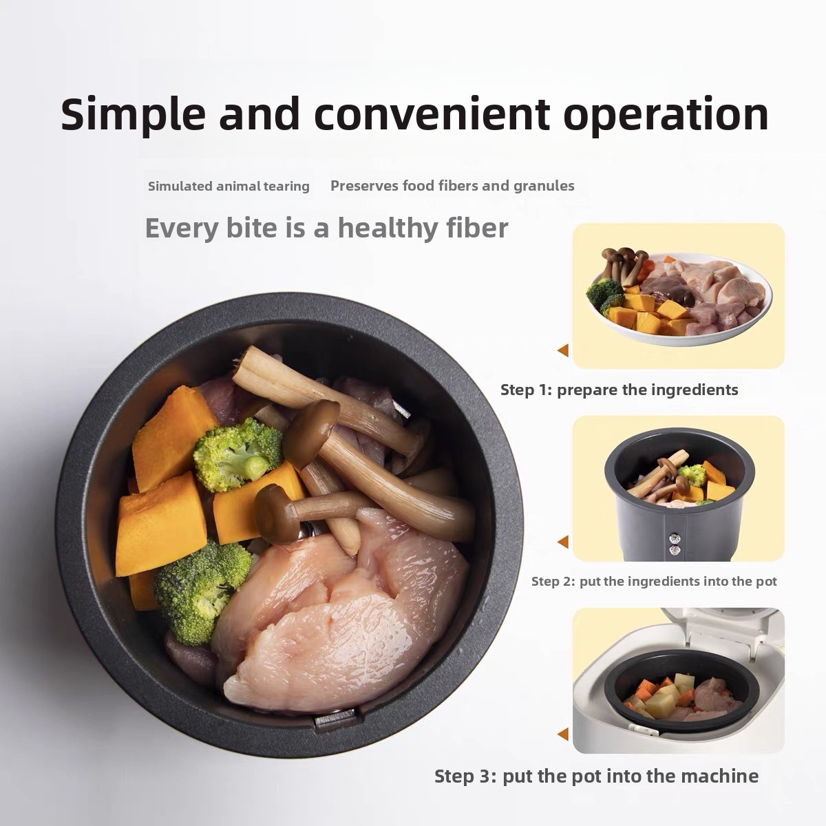 Máquina de Cozinha para Pets:  - Home Cooking Dog Food avaliação e preço