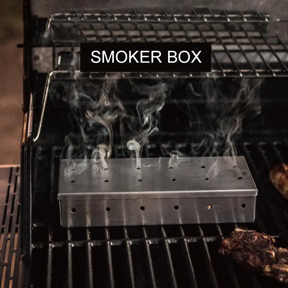 Hq lascas de madeira churrasco - Smoker Box Wood Chip avaliação e preço