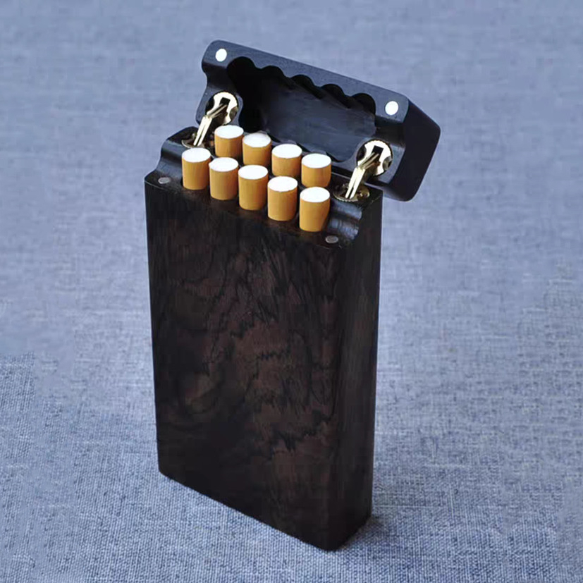 Estojo de Cigarros Portátil em - Smoker Box Wood Chip avaliação e preço