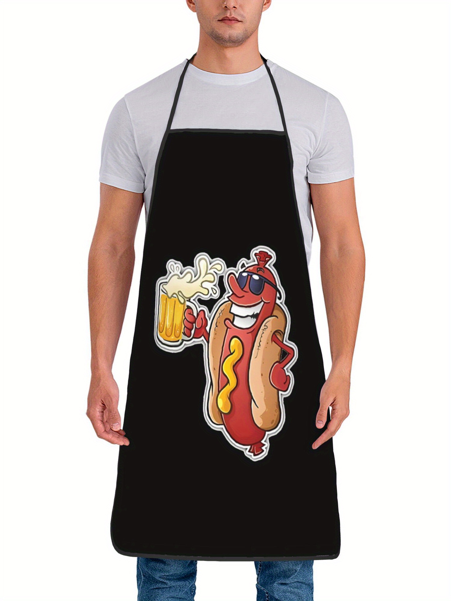 Avental com Estampa de Hot Dog - Home Cooking Dog Food avaliação e preço