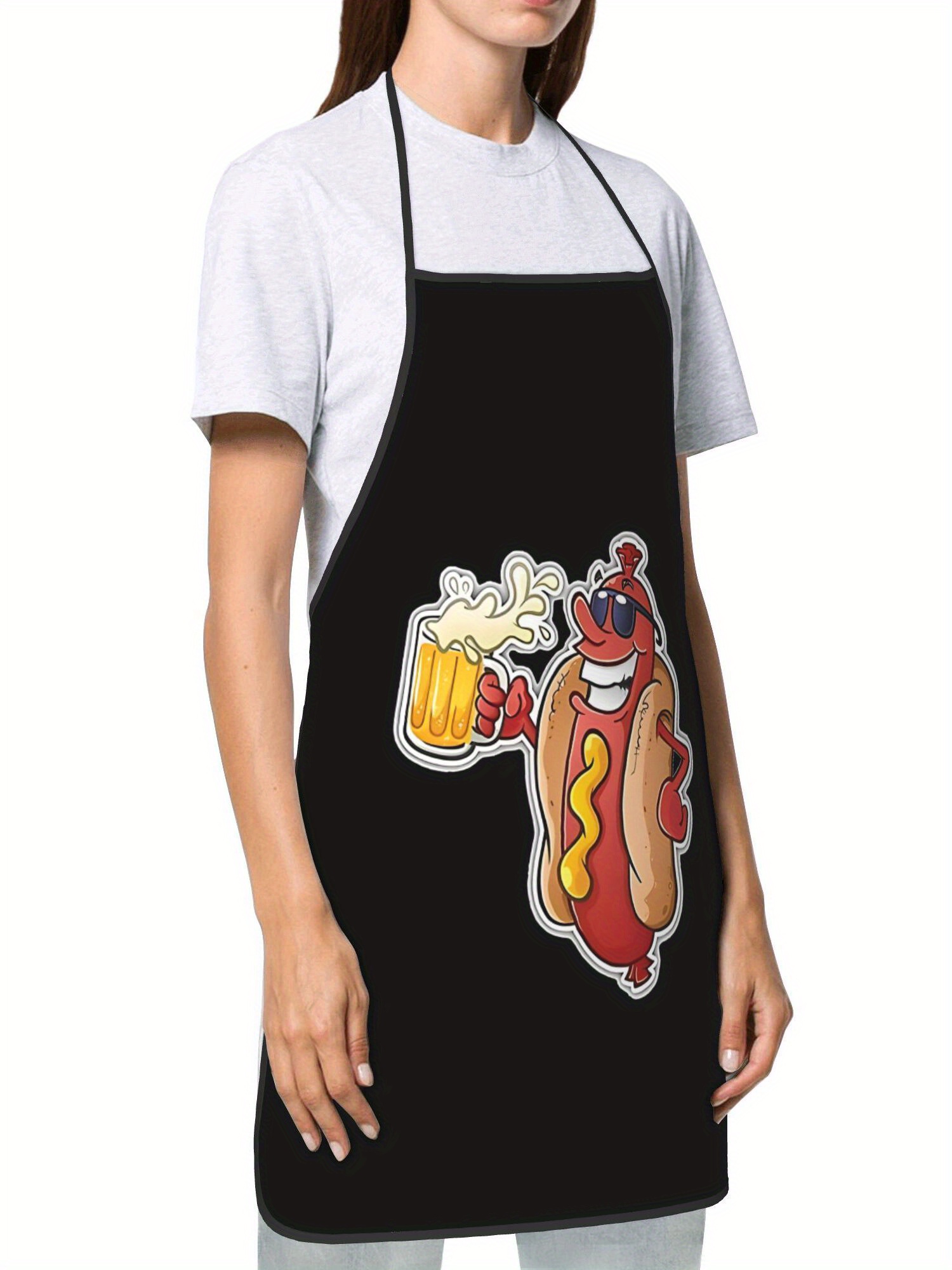 Avental com Estampa de Hot Dog - Home Cooking Dog Food avaliação e preço