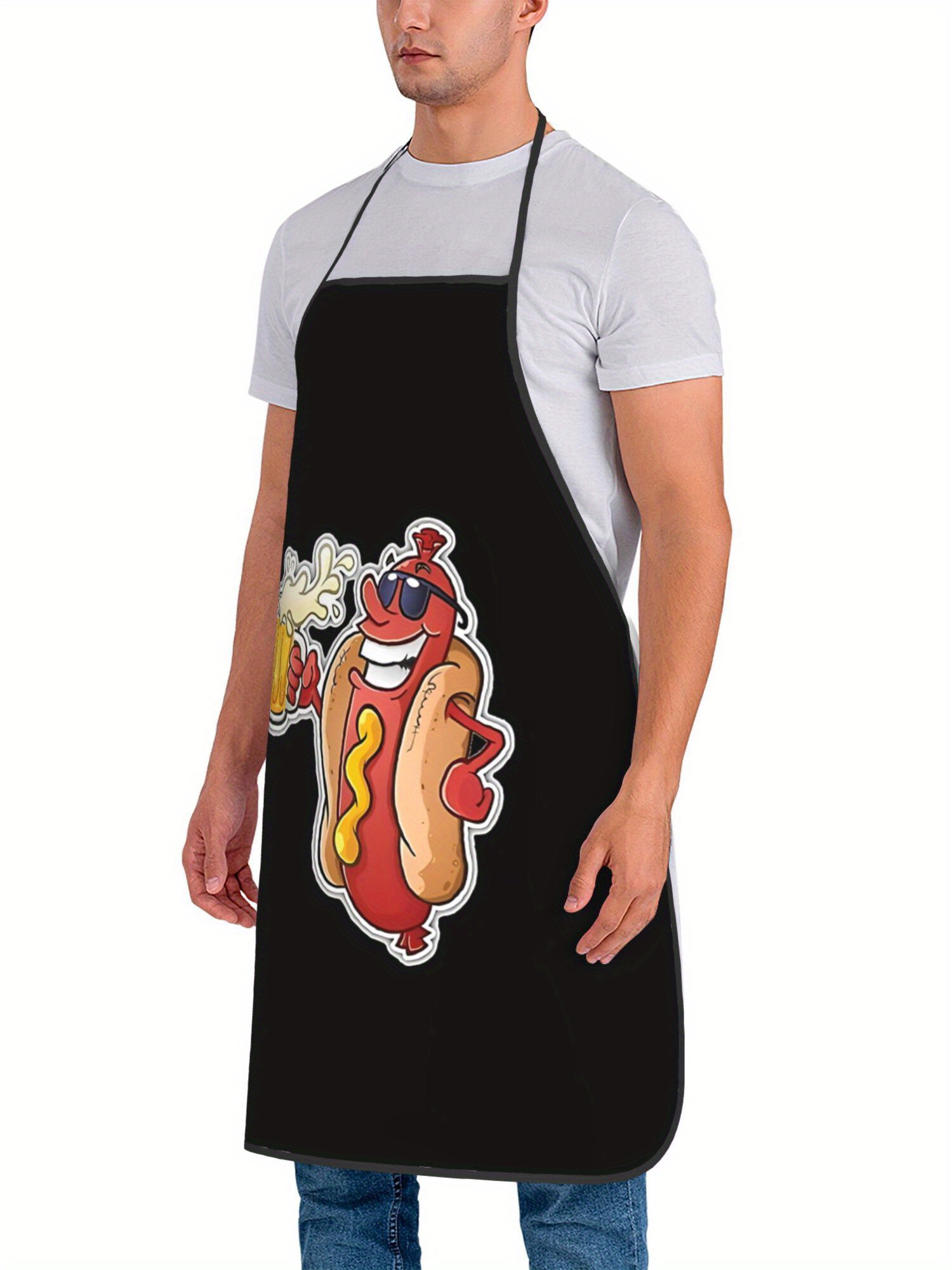 Avental com Estampa de Hot Dog - Home Cooking Dog Food avaliação e preço